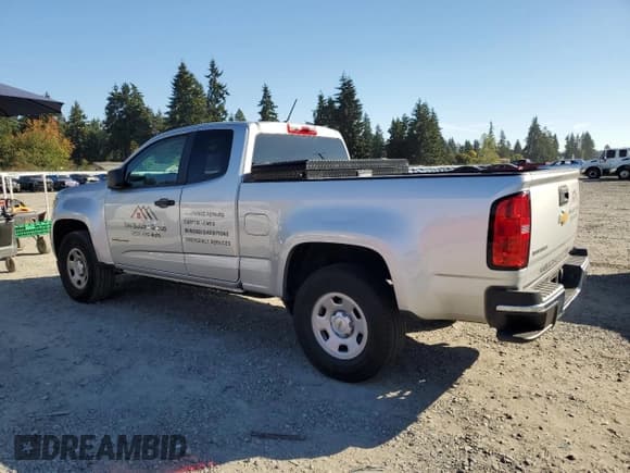 ✅ 2019 Chevrolet Colorado 2WD Work Truck • VIN: 1GCHSBEA7K1317670 • Lot: 85784365. Wystawiony na Copart z przebiegiem 106 644 mil. Bezpłatny archiwum sprzedaży aukcyjnych z USA i szczegółowy raport historii pojazdu na DreamBid. Zdjęcie 2.