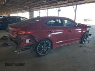 ✅ 2018 Hyundai Elantra Sport • VIN: KMHD04LB5JU609063 • Lot: 87266855. Listed on Copart with 108,429 mi. Free auction sales archive from the USA and detailed vehicle history report at DreamBid. Image 3.