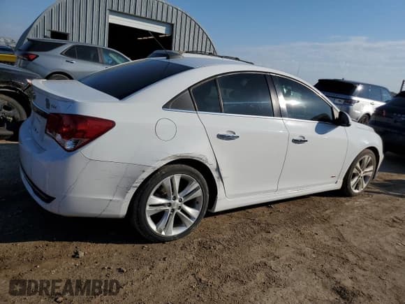 ✅ 2015 Chevrolet Cruze LTZ • VIN: 1G1PG5SB0F7101604 • Лот: 85852065. Опубликован ранее на Copart с пробегом 85 063 миль. Бесплатный доступ к архиву аукционных продаж из США и подробный отчёт об истории автомобиля на DreamBid. Изображение 3.