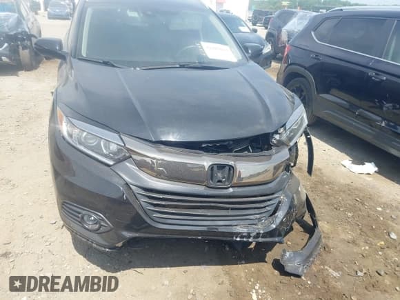 ✅ 2021 Honda HR-V EX-L • VIN: 3CZRU5H75MM712592 • Lot: 42483043. Listed on IAAI with 43,041 mi. Free auction sales archive from the USA and detailed vehicle history report at DreamBid. Image 13.