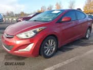 ✅ 2016 Hyundai Elantra SE • VIN: 5NPDH4AE4GH657120 • Lot: 43554480. Listed on IAAI with 231,822 mi. Free auction sales archive from the USA and detailed vehicle history report at DreamBid. Image 2.