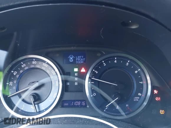 ✅ 2012 Lexus IS 250 • VIN: JTHBF5C20C5166915 • Lot: 42864176. Listed on IAAI with 110,816 mi. Free auction sales archive from the USA and detailed vehicle history report at DreamBid. Image 7.