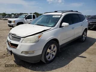 ✅ 2012 Chevrolet Traverse LTZ • VIN: 1GNKRLED0CJ408001 • Лот: 69318945. Опубликован ранее на Copart с пробегом 120 744 миль. Бесплатный доступ к архиву аукционных продаж из США и подробный отчёт об истории автомобиля на DreamBid. Изображение 1.