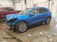 ✅ 2020 Ford Escape Titanium • VIN: 1FMCU9J97LUB29123 • Lot: 52512255. Listed on Copart with 76,687 mi. Free auction sales archive from the USA and detailed vehicle history report at DreamBid. Image 1.