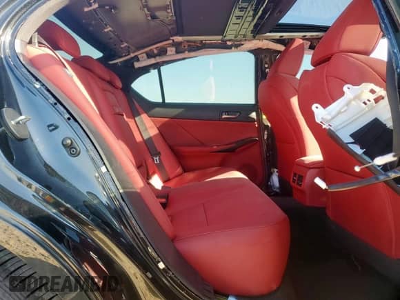 2025 Lexus IS 350 F Sport with VIN JTHGZ1E21S5038216, listed as a Copart auction lot 86664885 with 4,705 mi miles and Salvage title. Bid and sale history available at DreamBid. Image 10.