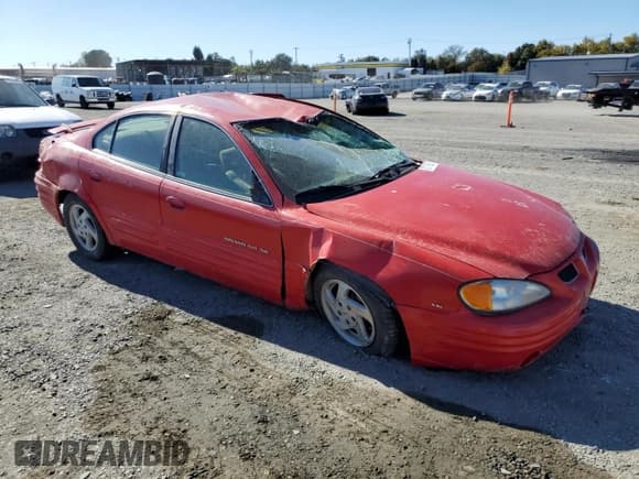 ✅ 1999 Pontiac Grand Am SE1 • VIN: 1G2NE52E7XM780440 • Lot: 82715635. Listed on Copart with Not provided. Free auction sales archive from the USA and detailed vehicle history report at DreamBid. Image 4.