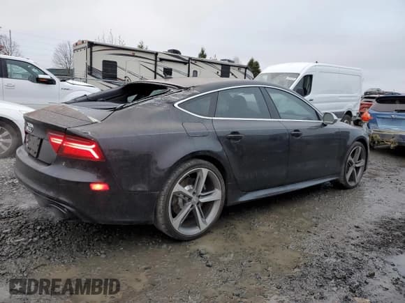 ✅ 2016 Audi RS 7 Prestige • VIN: WUAW2AFC8GN901449 • Lot: 82665654. Listed on Copart with 58,196 mi. Free auction sales archive from the USA and detailed vehicle history report at DreamBid. Image 3.