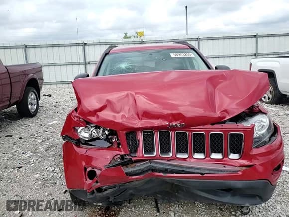 ✅ 2016 Jeep Compass Sport SE • VIN: 1C4NJDBB0GD759999 • Lot: 56983255. Wystawiony na Copart z przebiegiem 69 548 mil. Bezpłatny archiwum sprzedaży aukcyjnych z USA i szczegółowy raport historii pojazdu na DreamBid. Zdjęcie 14.