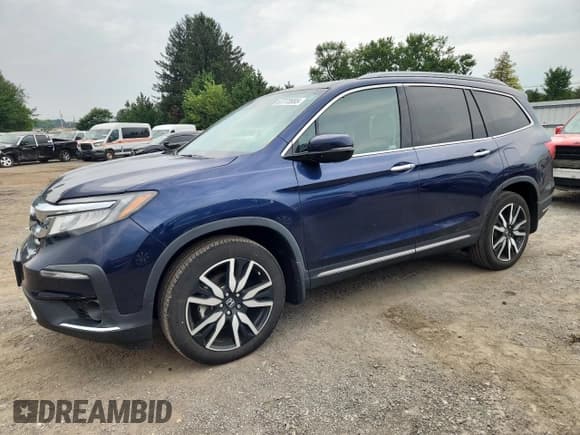 ✅ 2022 Honda Pilot Touring 8-Passenger • VIN: 5FNYF6H92NB037454 • Lot: 67773985. Listed on Copart with 30,717 mi. Free auction sales archive from the USA and detailed vehicle history report at DreamBid. Image 1.