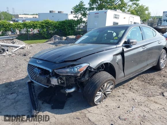✅ 2020 Genesis G70 2.0T • VIN: KMTG34LAXLU055376 • Лот: 42401088. Опубликован ранее на IAAI с пробегом 55 213 миль. Бесплатный доступ к архиву аукционных продаж из США и подробный отчёт об истории автомобиля на DreamBid. Изображение 6.