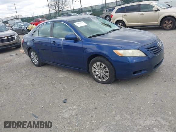 ✅ 2009 Toyota Camry LE • VIN: 4T1BE46K09U294169 • Lot: 43655684. Listed on IAAI with Not provided. Free auction sales archive from the USA and detailed vehicle history report at DreamBid. Image 1.