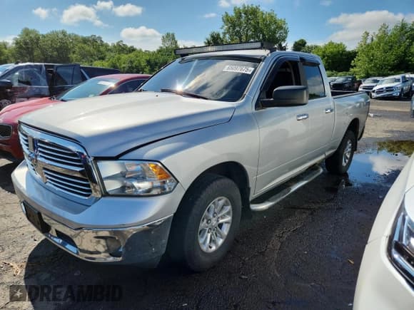 ✅ 2013 Ram 1500 Big Horn • VIN: 1C6RR7GT4DS620728 • Лот: 65097675. Опубликован ранее на Copart с пробегом Не указан. Бесплатный доступ к архиву аукционных продаж из США и подробный отчёт об истории автомобиля на DreamBid. Изображение 1.