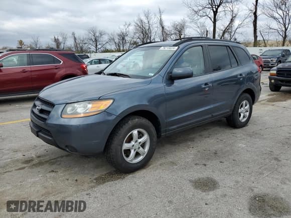 ✅ 2008 Hyundai Santa Fe GLS • VIN: 5NMSG13D28H219353 • Lot: 79215824. Listed on Copart with 181,735 mi. Free auction sales archive from the USA and detailed vehicle history report at DreamBid. Image 1.