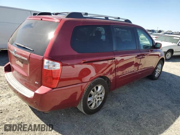 ✅ 2007 Kia Sedona EX • VIN: KNDMB233976177716 • Lot: 71408984. Listed on Copart with 173,640 mi. Free auction sales archive from the USA and detailed vehicle history report at DreamBid. Image 3.
