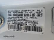 ✅ 2010 Honda CR-V LX • VIN: 5J6RE3H32AL038574 • Lot: 87000195. Listed on Copart with 276,829 mi. Free auction sales archive from the USA and detailed vehicle history report at DreamBid. Image 13.