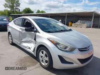 2015 Hyundai Elantra SE with VIN 5NPDH4AE5FH616560, listed as a IAAI auction lot 43302715 with 181,440 mi miles and . Bid and sale history available at DreamBid. Image 1.