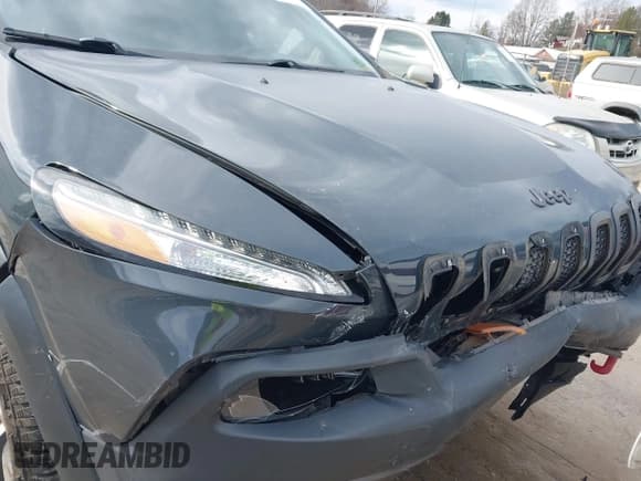 ✅ 2016 Jeep Cherokee Trailhawk • VIN: 1C4PJMBS7GW183731 • Lot: 43584556. Listed on IAAI with 123,183 mi. Free auction sales archive from the USA and detailed vehicle history report at DreamBid. Image 6.