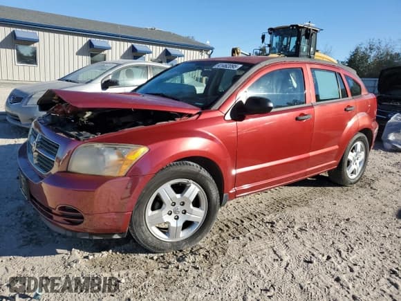 ✅ 2008 Dodge Caliber SXT • VIN: 1B3HB48B88D752092 • Лот: 41462095. Опубликован ранее на Copart с пробегом 109 696 миль. Бесплатный доступ к архиву аукционных продаж из США и подробный отчёт об истории автомобиля на DreamBid. Изображение 1.