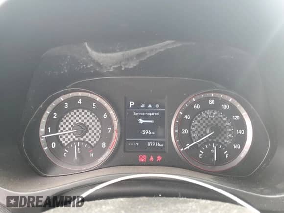 2020 Hyundai Veloster 2.0 z VIN KMHTG6AF5LU021935, wystawiony jako Copart lot #71809024 z przebiegiem 87 916 mil mil oraz Szkoda całkowita • Salvage title. Historia ofert i sprzedaży dostępna na DreamBid. Obrazek 9.