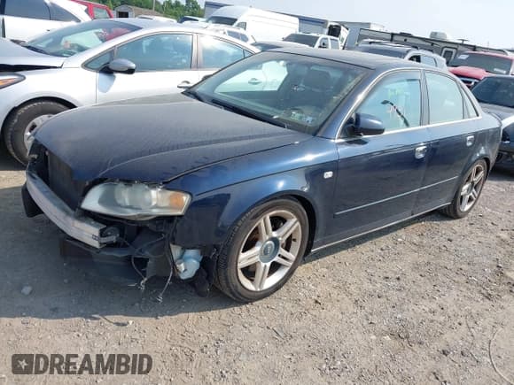 ✅ 2006 Audi A4 2.0T • VIN: WAUDF78E66A049969 • Lot: 42434931. Listed on IAAI with 98,535 mi. Free auction sales archive from the USA and detailed vehicle history report at DreamBid. Image 2.