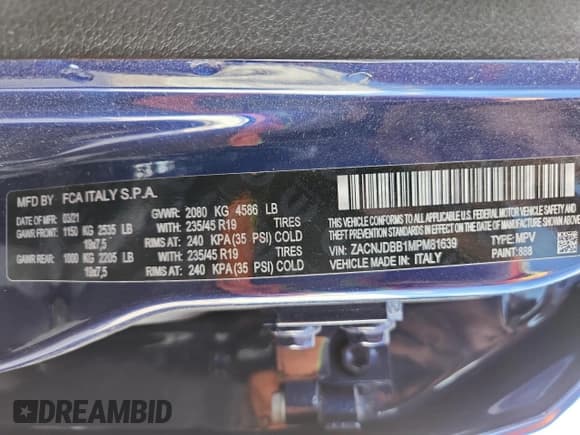 ✅ 2021 Jeep Renegade Latitude • VIN: ZACNJDBB1MPM81639 • Lot: 90222895. Wystawiony na Copart z przebiegiem 44 276 mil. Bezpłatny archiwum sprzedaży aukcyjnych z USA i szczegółowy raport historii pojazdu na DreamBid. Zdjęcie 14.