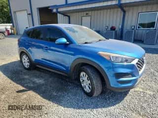 2019 Hyundai Tucson SE z VIN KM8J23A42KU000915, wystawiony jako Copart lot #81346415 z przebiegiem 74 902 mil mil oraz Szkoda całkowita • Salvage title. Historia ofert i sprzedaży dostępna na DreamBid. Obrazek 4.