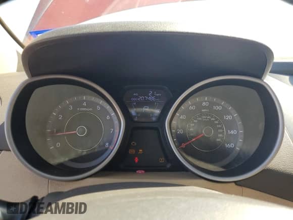 2012 Hyundai Elantra Limited с VIN KMHDH4AE3CU424308, выставлен на аукционе Copart как лот 70095525 с пробегом 207 486 миль миль и Списание • Salvage title. История ставок и продаж доступна на DreamBid. Изображение 9.