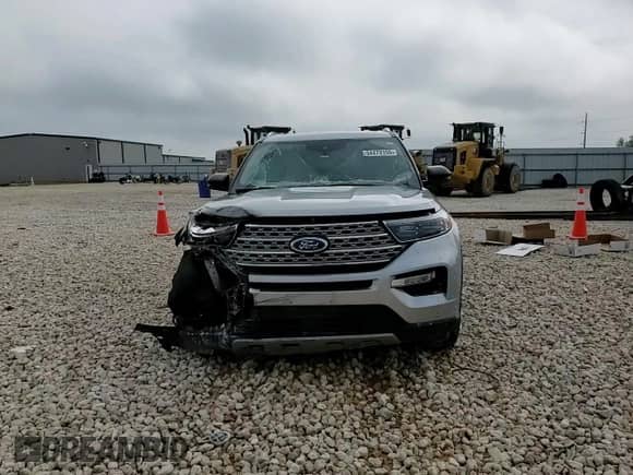 2022 Ford Explorer Limited with VIN 1FMSK7FH9NGA35042, listed as a Copart auction lot 54473155 with 75,147 mi miles and Salvage title. Bid and sale history available at DreamBid. Image 14.