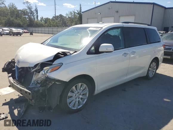 ✅ 2017 Toyota Sienna XLE • VIN: 5TDYZ3DC0HS868880 • Lot: 87037605. Listed on Copart with 176,817 mi. Free auction sales archive from the USA and detailed vehicle history report at DreamBid. Image 1.