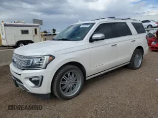 ✅ 2019 Ford Expedition Platinum • VIN: 1FMJU1MT9KEA13835 • Лот: 70639695. Опубликован ранее на Copart с пробегом 114 737 миль. Бесплатный доступ к архиву аукционных продаж из США и подробный отчёт об истории автомобиля на DreamBid. Изображение 1.