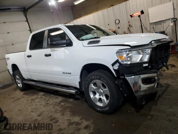 ✅ 2023 Ram 1500 Lone Star • VIN: 1C6SRFMT1PN678007 • Lot: 42127195. Listed on Copart with 10,925 mi. Free auction sales archive from the USA and detailed vehicle history report at DreamBid. Image 4.