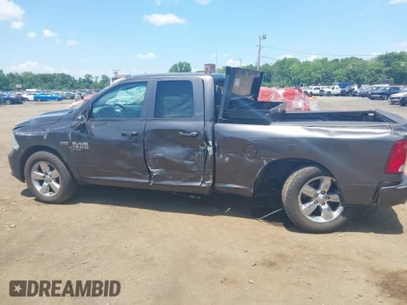 2019 Ram 1500 Tradesman with VIN 1C6RR7FT7KS541259, listed as a IAAI auction lot 42593901 with 90,476 mi miles and . Bid and sale history available at DreamBid. Image 14.