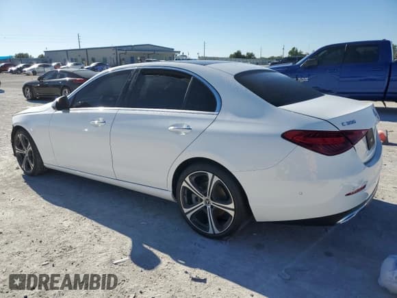 ✅ 2023 Mercedes-Benz C 300 • VIN: W1KAF4GB6PR140681 • Lot: 47844185. Listed on Copart with 15,810 mi. Free auction sales archive from the USA and detailed vehicle history report at DreamBid. Image 2.