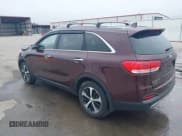 ✅ 2016 Kia Sorento EX • VIN: 5XYPHDA59GG121557 • Lot: 42358212. Listed on IAAI with 186,035 mi. Free auction sales archive from the USA and detailed vehicle history report at DreamBid. Image 3.