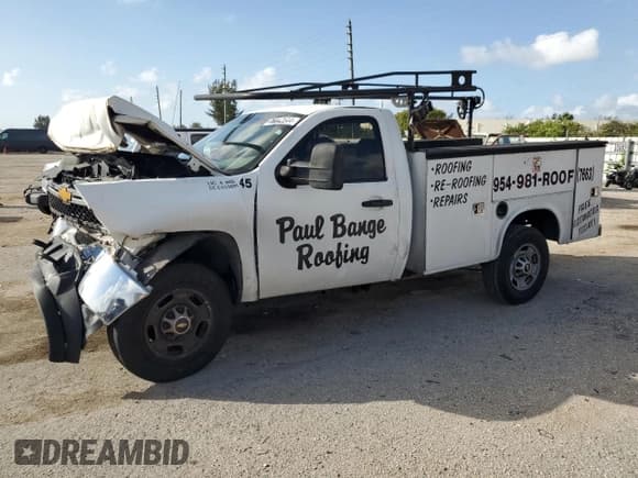 ✅ 2013 Chevrolet Silverado 2500HD Work Truck • VIN: 1GB0CVCG7DF140048 • Lot: 78042644. Listed on Copart with Not provided. Free auction sales archive from the USA and detailed vehicle history report at DreamBid. Image 1.