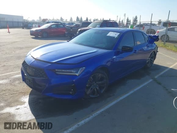 ✅ 2021 Acura TLX w/A-Spec Package • VIN: 19UUB6F51MA009888 • Lot: 41671410. Listed on IAAI with 57,518 mi. Free auction sales archive from the USA and detailed vehicle history report at DreamBid. Image 2.