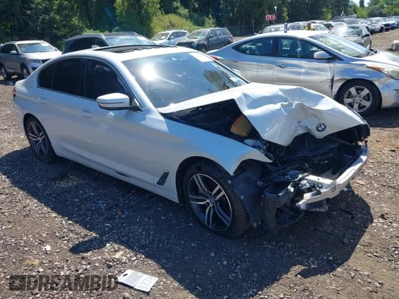 ✅ 2021 BMW 5 Series 530i xDrive • VIN: WBA13BJ03MCH04185 • Lot: 43137959. Listed on IAAI with 87,087 mi. Free auction sales archive from the USA and detailed vehicle history report at DreamBid. Image 1.