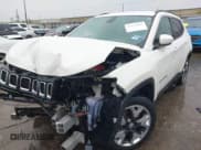 ✅ 2020 Jeep Compass Limited • VIN: 3C4NJCCB9LT179695 • Lot: 42474083. Listed on IAAI with 108,843 mi. Free auction sales archive from the USA and detailed vehicle history report at DreamBid. Image 2.