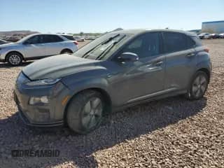 2019 Hyundai Kona Ultimate z VIN KM8K53AG4KU029869, wystawiony jako Copart lot #46502675 z przebiegiem 35 999 mil mil oraz Szkoda całkowita • Salvage title. Historia ofert i sprzedaży dostępna na DreamBid. Obrazek 1.