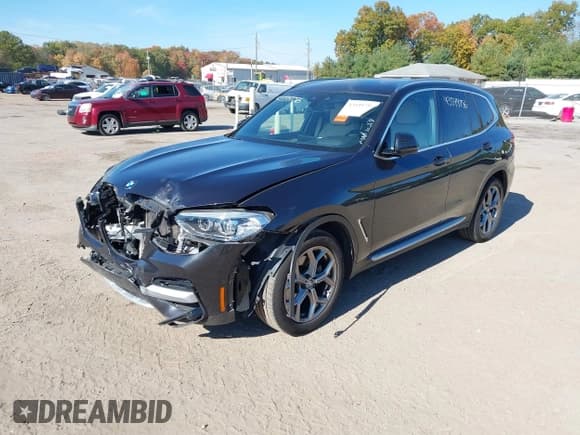 ✅ 2021 BMW X3 xDrive30i • VIN: 5UXTY5C03M9H06672 • Lot: 43549756. Listed on IAAI with 44,741 mi. Free auction sales archive from the USA and detailed vehicle history report at DreamBid. Image 17.