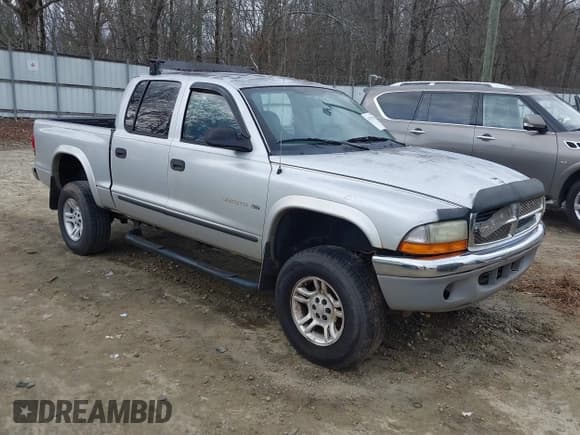 ✅ 2002 Dodge Dakota SLT • VIN: 1B7HG48N82S581583 • Lot: 41525790. Wystawiony na IAAI z przebiegiem 255 806 mil. Bezpłatny archiwum sprzedaży aukcyjnych z USA i szczegółowy raport historii pojazdu na DreamBid. Zdjęcie 1.