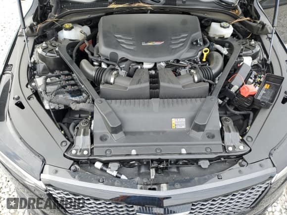 ✅ 2023 Cadillac CT4-V Blackwing • VIN: 1G6DL5RP4P0410979 • Лот: 47238255. Опубликован ранее на Copart с пробегом 9 447 миль. Бесплатный доступ к архиву аукционных продаж из США и подробный отчёт об истории автомобиля на DreamBid. Изображение 11.