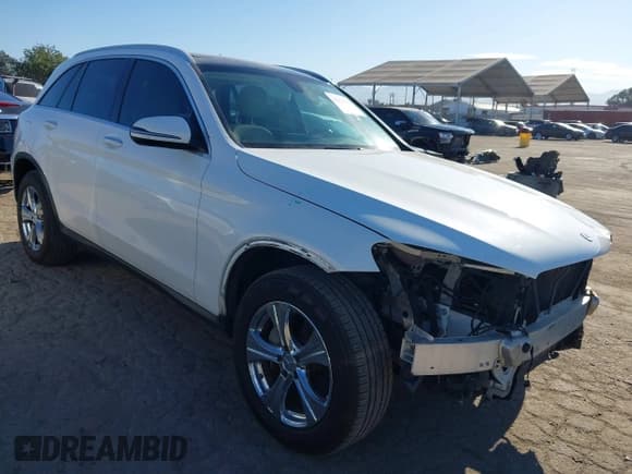 ✅ 2017 Mercedes-Benz GLC 300 • VIN: WDC0G4JB6HF259615 • Lot: 42696100. Listed on IAAI with 119,547 mi. Free auction sales archive from the USA and detailed vehicle history report at DreamBid. Image 1.