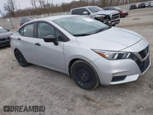✅ 2021 Nissan Versa S • VIN: 3N1CN8DV4ML812884 • Lot: 41747746. Listed on IAAI with 86,664 mi. Free auction sales archive from the USA and detailed vehicle history report at DreamBid. Image 1.