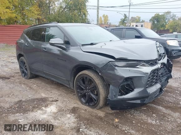 ✅ 2019 Chevrolet Blazer RS • VIN: 3GNKBERS2KS644638 • Lot: 43584906. Listed on IAAI with 134,309 mi. Free auction sales archive from the USA and detailed vehicle history report at DreamBid. Image 1.