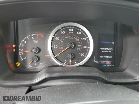 ✅ 2020 Toyota Corolla SE • VIN: JTDM4RCE9LJ045406 • Лот: 60135475. Опубликован ранее на Copart с пробегом 57 085 миль. Бесплатный доступ к архиву аукционных продаж из США и подробный отчёт об истории автомобиля на DreamBid. Изображение 9.