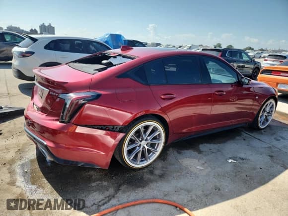 ✅ 2020 Cadillac CT5 Sport • VIN: 1G6DP5RK5L0140549 • Lot: 71685645. Wystawiony na Copart z przebiegiem 97 776 mil. Bezpłatny archiwum sprzedaży aukcyjnych z USA i szczegółowy raport historii pojazdu na DreamBid. Zdjęcie 3.