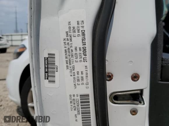 ✅ 2013 Dodge Dart SXT • VIN: 1C3CDFBA1DD290391 • Lot: 59485945. Listed on Copart with 86,411 mi. Free auction sales archive from the USA and detailed vehicle history report at DreamBid. Image 12.