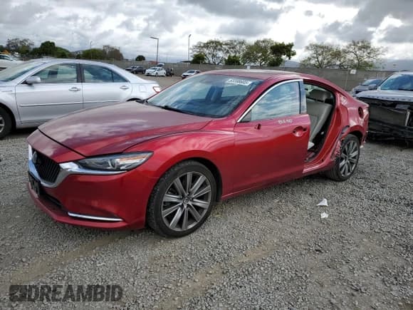 ✅ 2019 Mazda 6 Grand Touring Reserve • VIN: JM1GL1WY3K1510607 • Lot: 53398685. Listed on Copart with 61,754 mi. Free auction sales archive from the USA and detailed vehicle history report at DreamBid. Image 1.