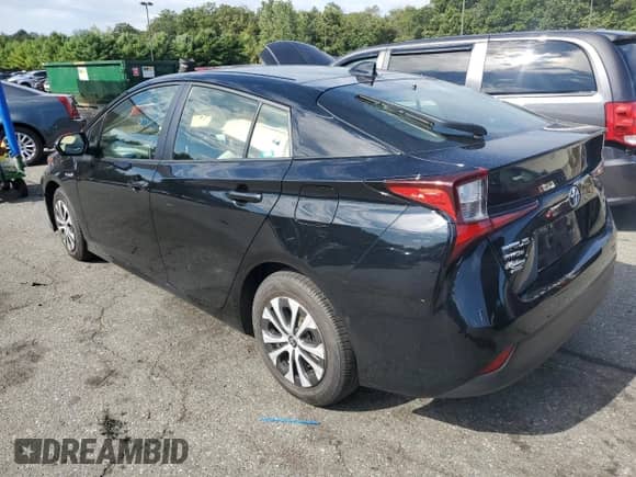 2022 Toyota Prius LE с VIN JTDL9MFU1N3040582, выставлен на аукционе Copart как лот 69283785 с пробегом 16 536 миль миль и Списание • Salvage title. История ставок и продаж доступна на DreamBid. Изображение 2.